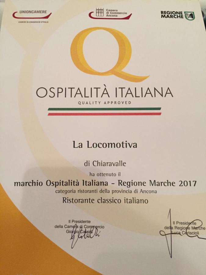 La Locomotiva Chiaravalle Eksteriør billede